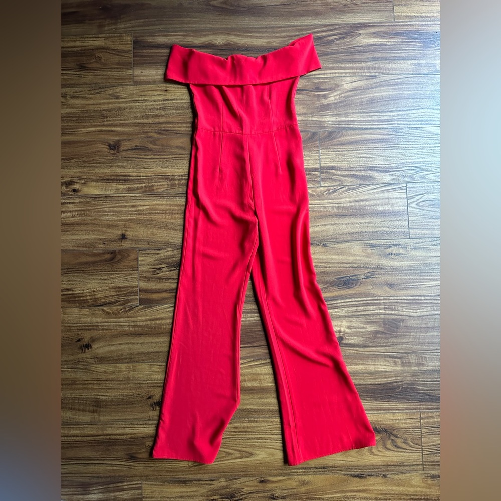 Red Jumpsuit - Revolve